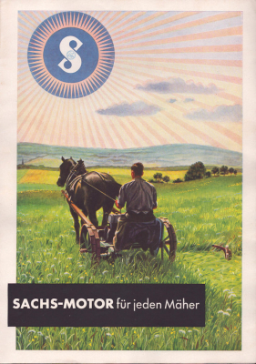 Sachs Motor für jeden Mäher Prospekt 1.1938