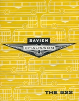 Saviem Chausson 522 Bus brochure ca. 1960