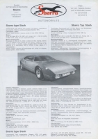 Sbarro Stash brochure 1970s