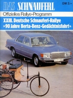 Schnauferl Rallye program 4.-6.8.1978