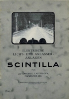 Scintilla Electric light and starter systems description 5.1926