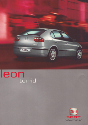 Seat Leon Torrid Prospekt 5.2002