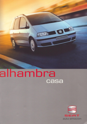 Seat Alhambra Casa Prospekt 6.2002