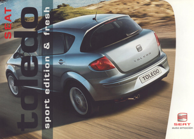 Seat Toledo Sport Edition & Fresh Prospekt 4.2005