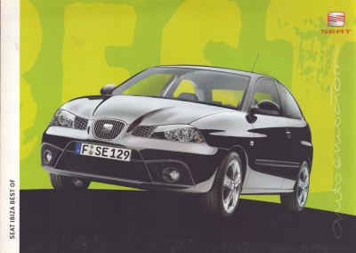 Seat Ibiza Best of Prospekt 2.2009