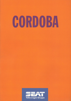 Seat Cordoba Prospekt 9.1995