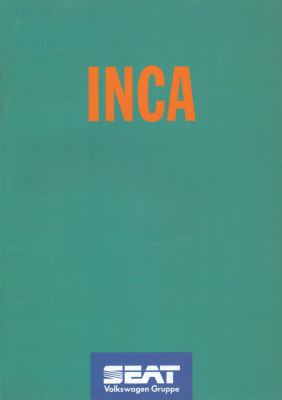 Seat Inca Prospekt 8.1995