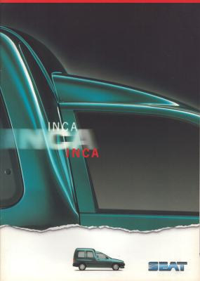 Seat Inca Prospekt 3.1997