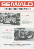 Seiwald Fire Fighting vehicles brochure 1980s