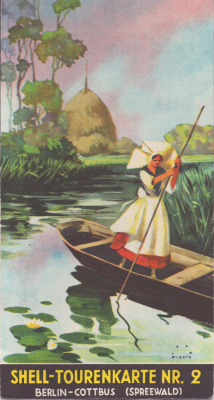 Shell Tourenkarte 2 1930er Jahre
