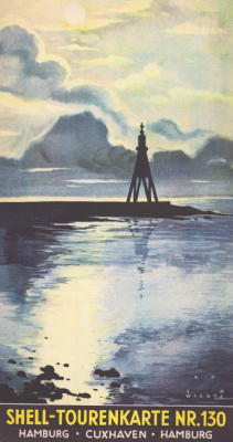 Shell Tourenkarte 130 1930er Jahre