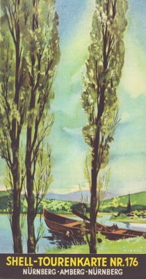 Shell Tourenkarte 176 1930er Jahre