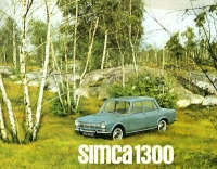 Simca 1300 brochure 1965