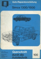 Simca 1300 / 1500 repair manual 1960s