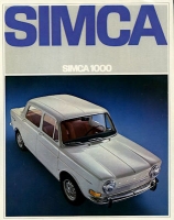 Simca 1000 brochure 9.1968