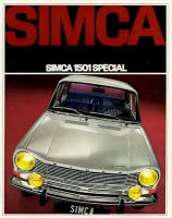 Simca 1501 Prospekt 9.1968