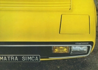 Simca Matra Bagheera brochure ca. 1974