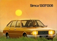 Simca 1307 1308 Prospekt 6.1976