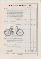 Preview: Simson Händler Preisliste 10.1934