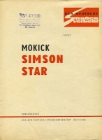 Simson Mokick Star Test 1965