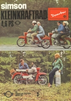 Simson Sperber 4,6 HP brochure 1966