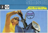 Simson Schwalbe Prospekt 1972