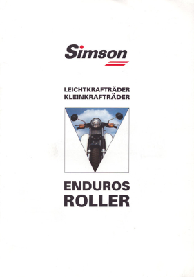 Simson Programm ca. 1992