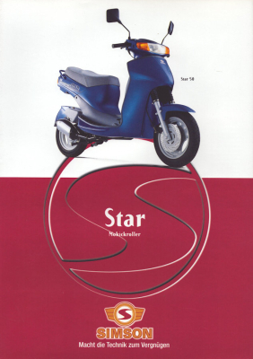 Simson Star Prospekt ca. 1996