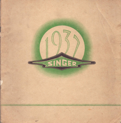 Singer Programm 1937