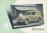 Skoda 1102 Kombi brochure 1950