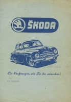 Skoda Programm 1955/56
