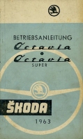 Skoda Octavia Bedienungsanleitung 1963