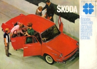 Skoda 1000 MB brochure 1960s