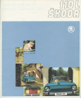 Skoda 110 L brochure 1970s