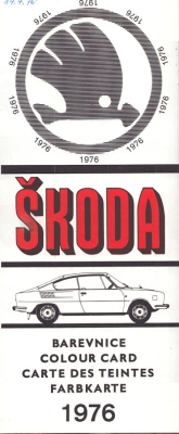 Skoda Farben 1976