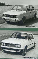 Skoda 105 S / L + 120 L / LS 7 Photos 1970s