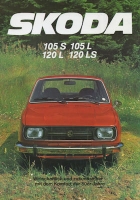 Skoda 105 S / L + 120 L / LS brochure 11.1980