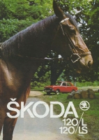 Skoda 120 L LS brochure ca. 1982