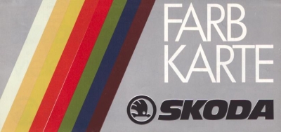 Skoda Farben ca. 1983