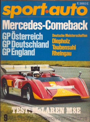 Sport Auto 1971 Heft 9