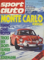 Sport Auto 1973 No. 1