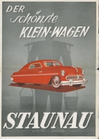 Staunau Microcar brochure 1950s