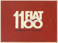 Steyr Fiat 1100 Prospekt ca. 1963