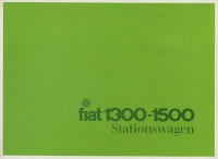 Steyr Fiat 1300 1500 Stationswagen Prospekt 6.1964