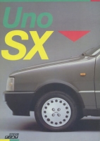 Steyr Fiat Uno SX Prospekt 2.1987