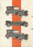 Steyr 6/30 PS Prospekt ca. 1926