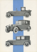 Preview: Steyr 6/30 PS Type XII? Taxi Prospekt 12.1926