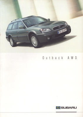 Subaru Outback Prospekt 12.2002
