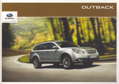 Subaru Outback Prospekt 1.2012