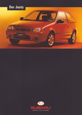 Subaru Justy Prospekt 9.1997
